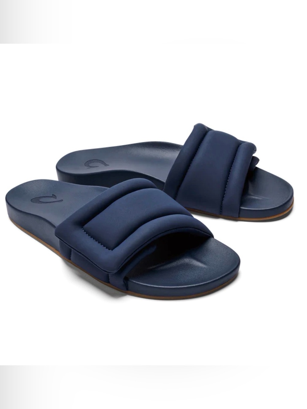 OluKai Sunbeam Navy Slide Sandals